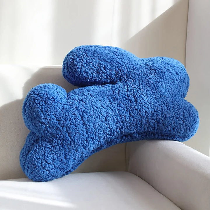 Bouclé Plush Rabbit Pillow