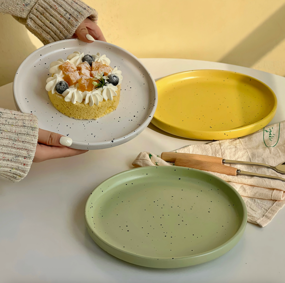 Iska Pastel Ceramic Plate