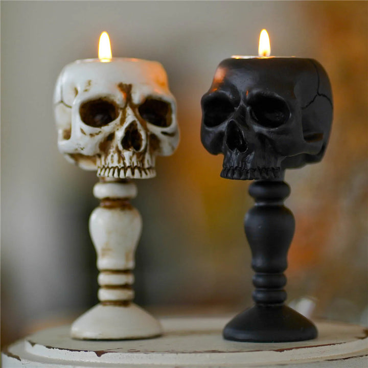 Skull Candle Columns