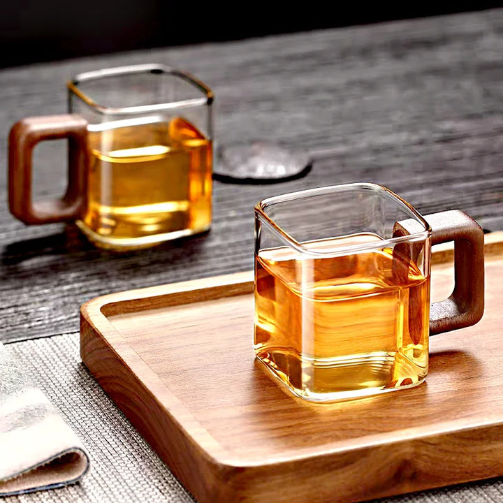 Oslo Square Glass Mug