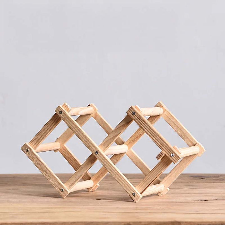 Somley Foldable Wine Rack