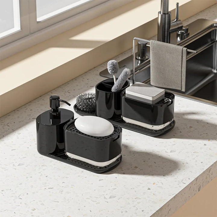 Noma 3-in-1 Soap Dispenser Set