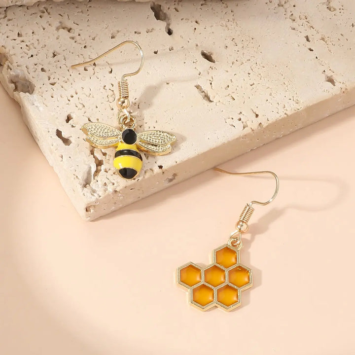 Maya's Honeycomb Earrings