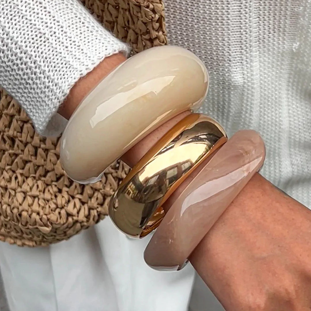 Nooré Sculpted Curve Bangles