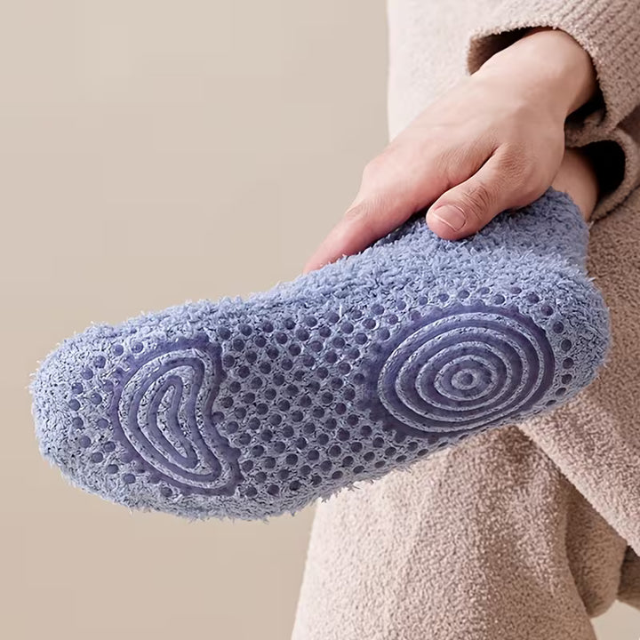 Men's Bear Paw Slipper Socks