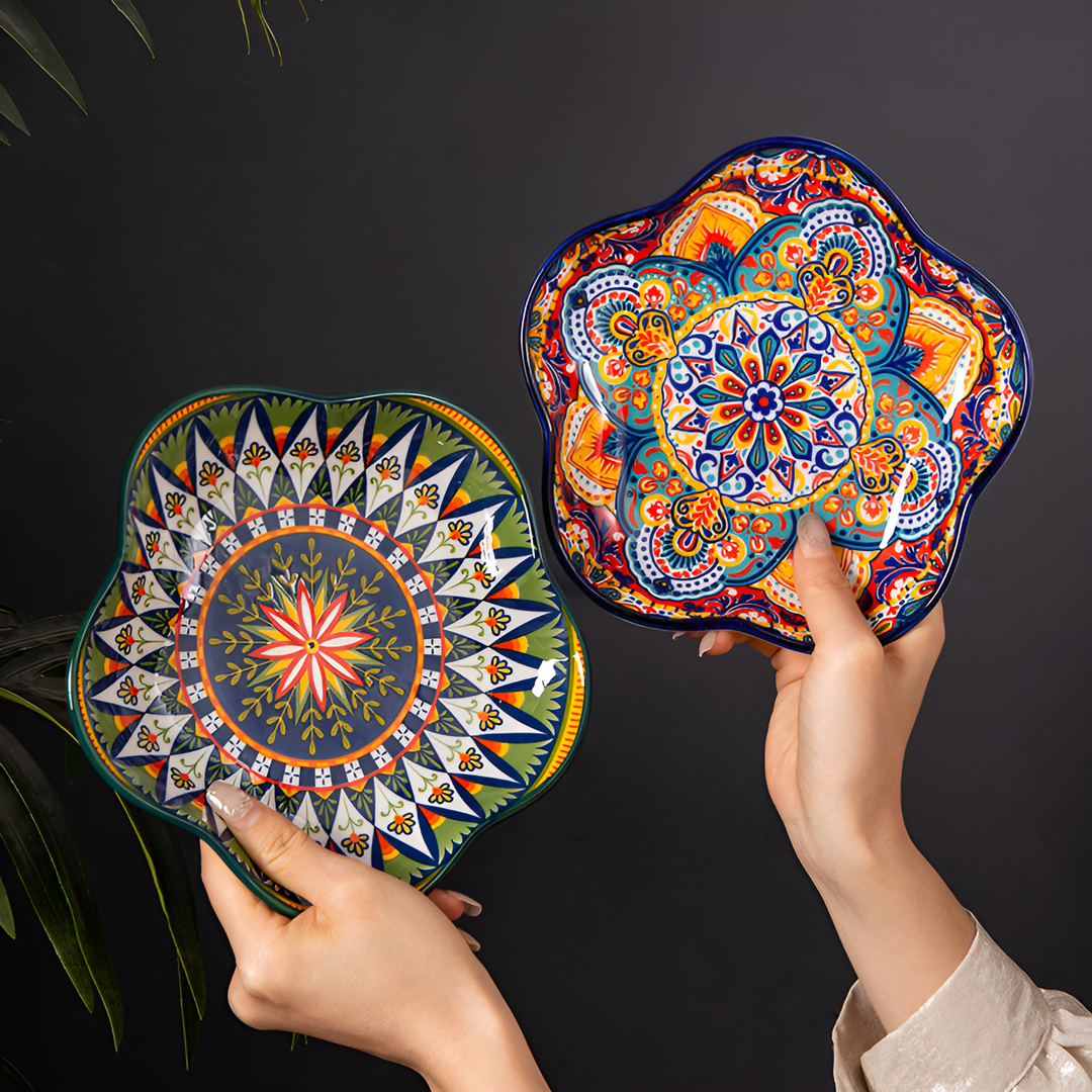 Mirelle Petal Deep Plates