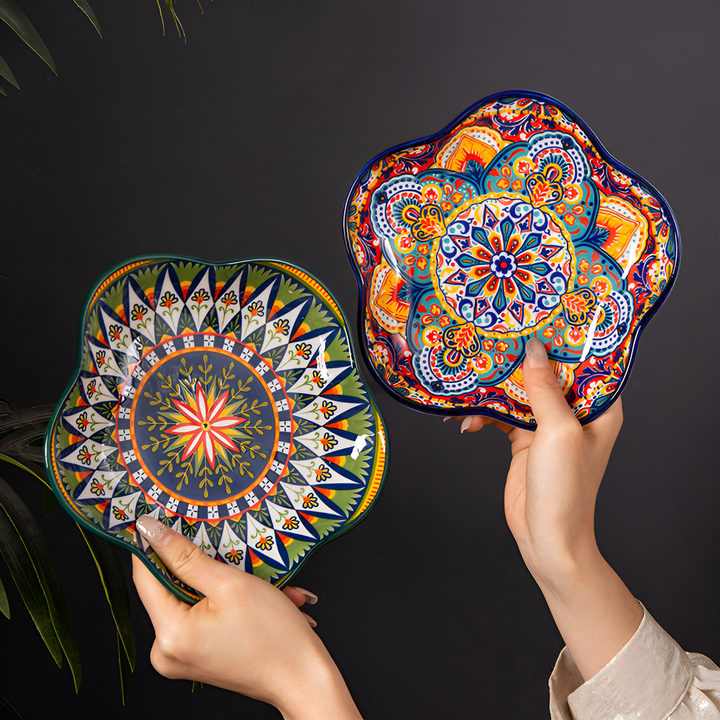 Mirelle Petal Deep Plates