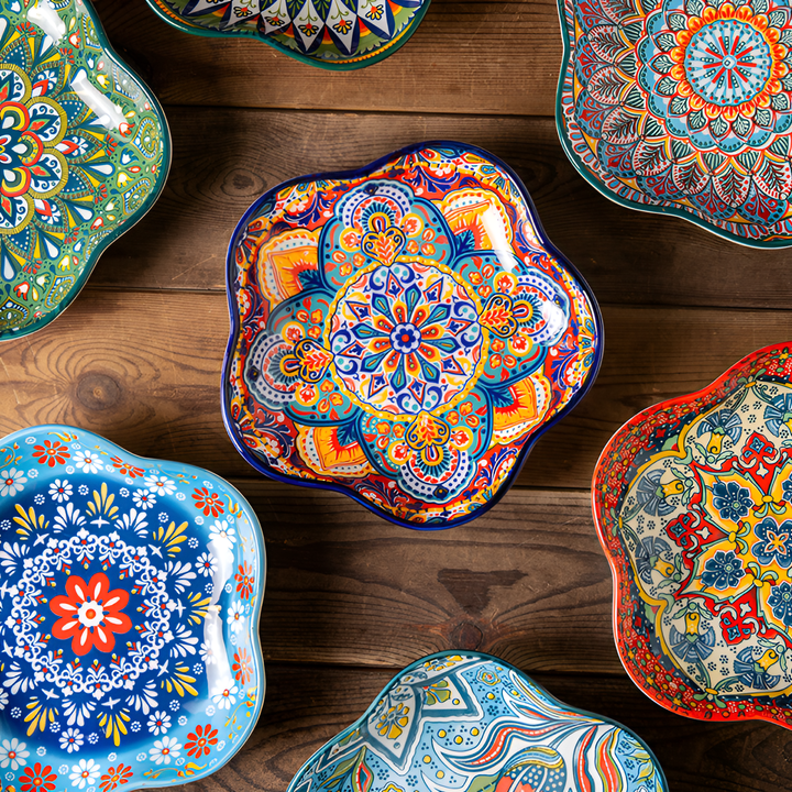 Mirelle Petal Deep Plates