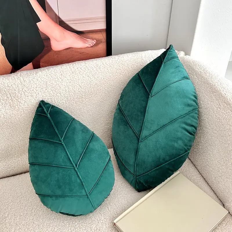 Verdana Leaf Throw Pillow