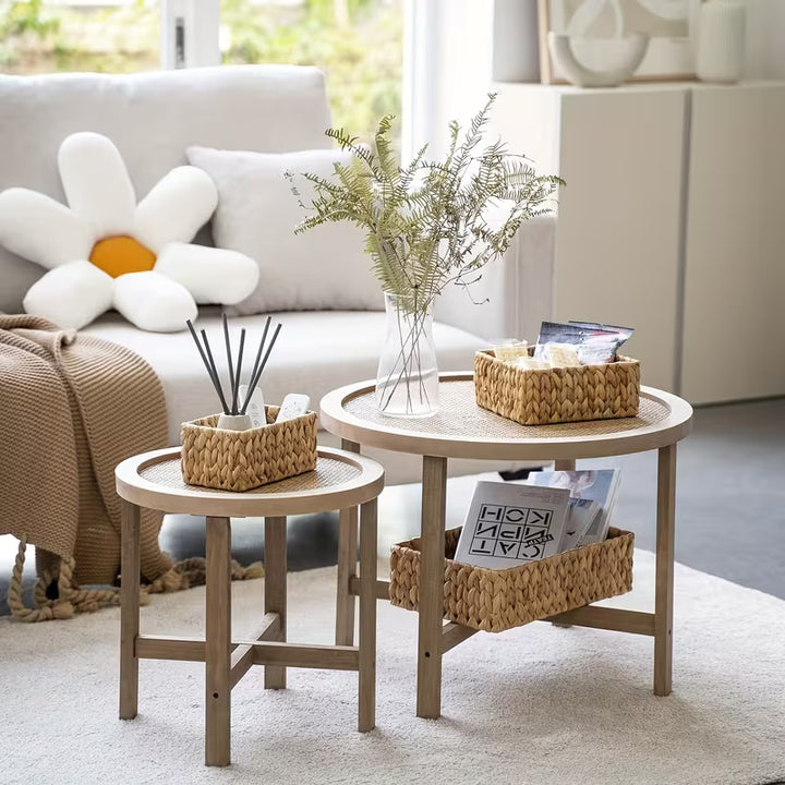 Noma 3-Piece Rattan Basket