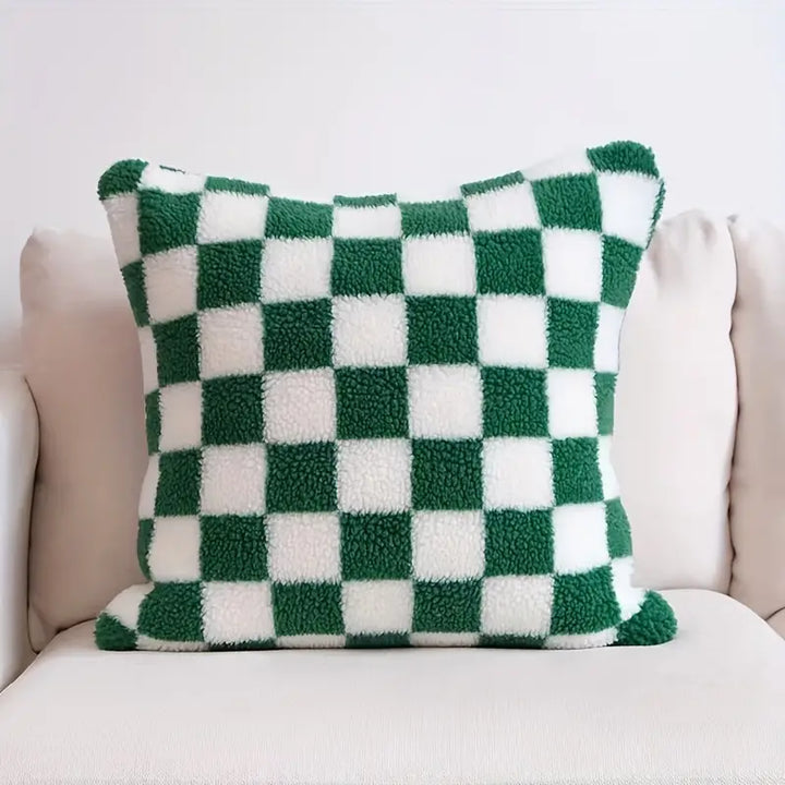 Vanguard Checkered Pillow Cover