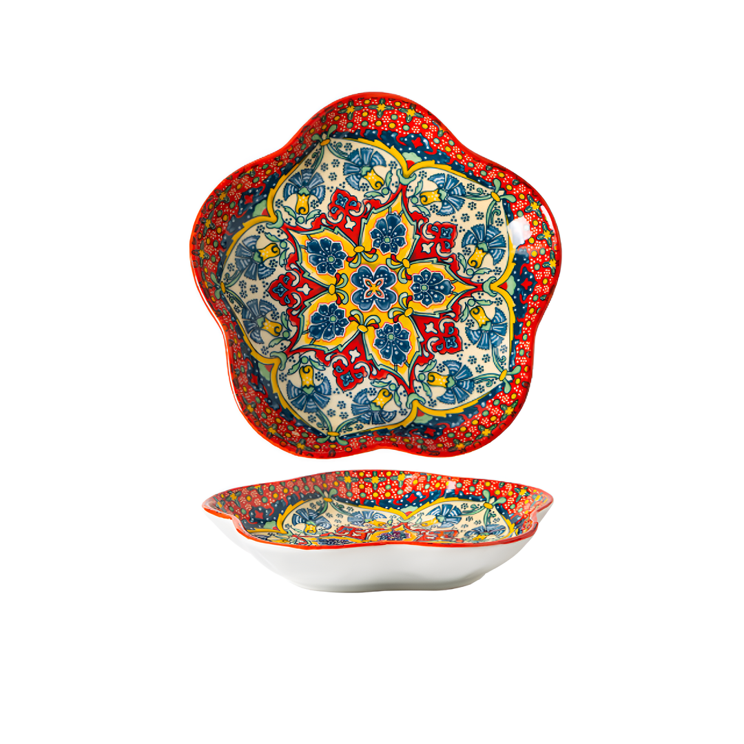 Mirelle Petal Deep Plates