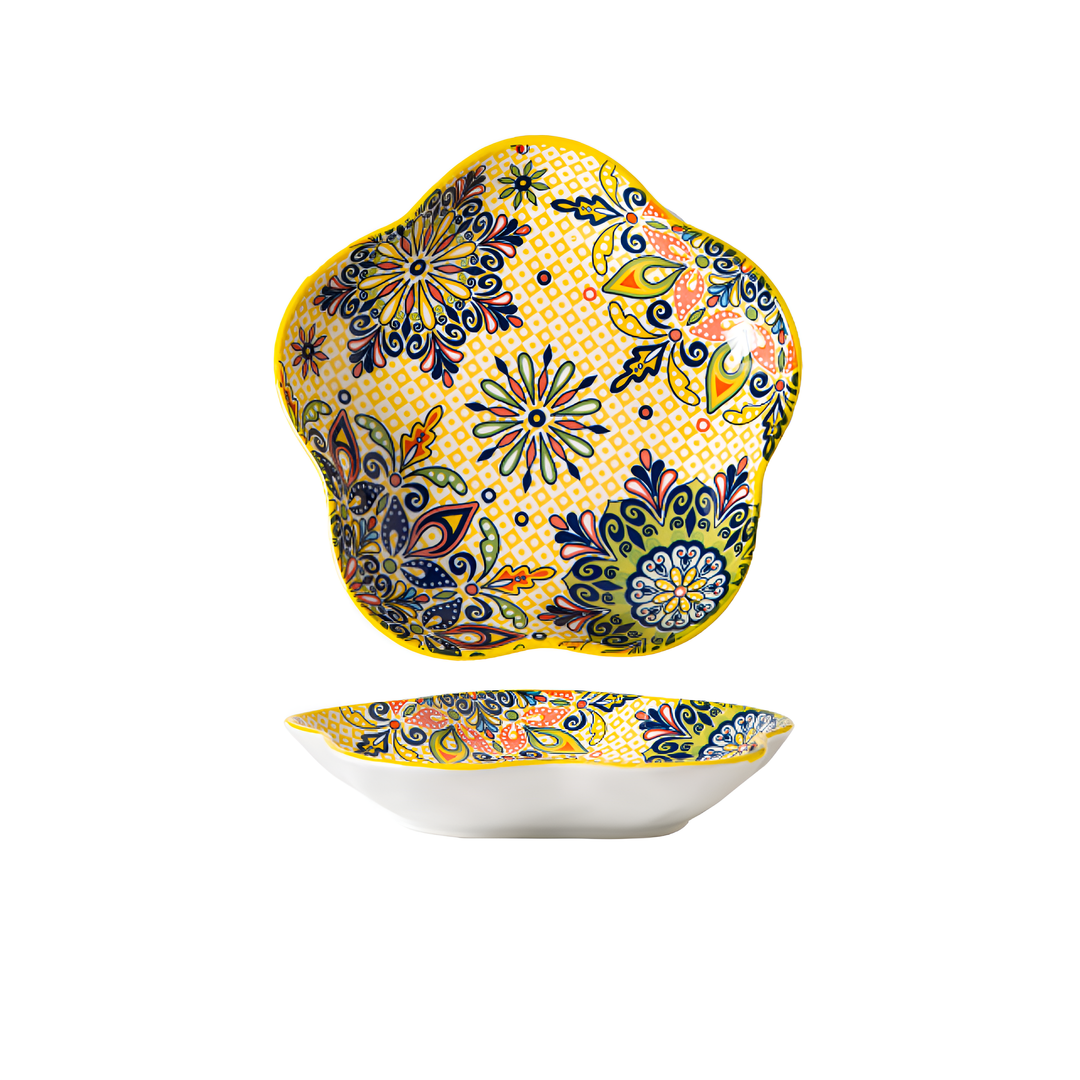 Mirelle Petal Deep Plates