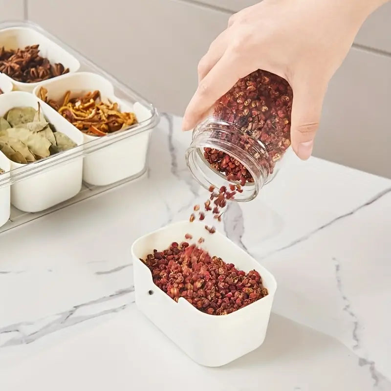 Multi-Section Spice Organizer