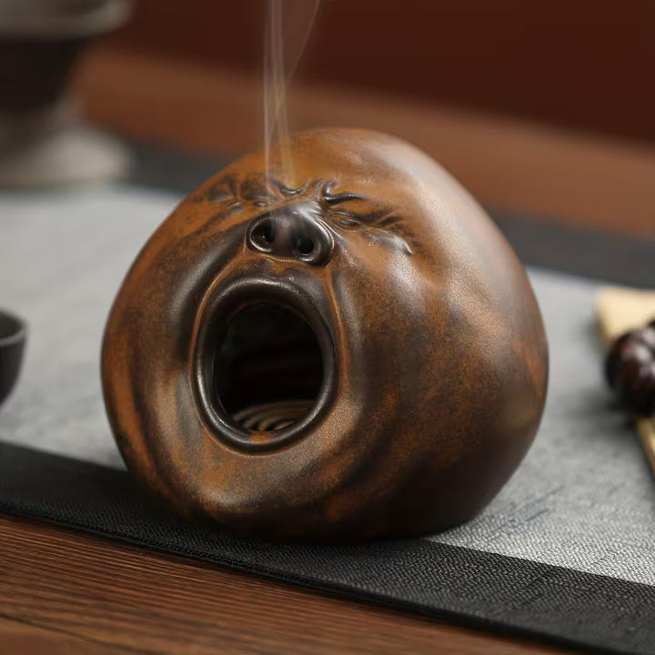 Nubo Face Incense Burner