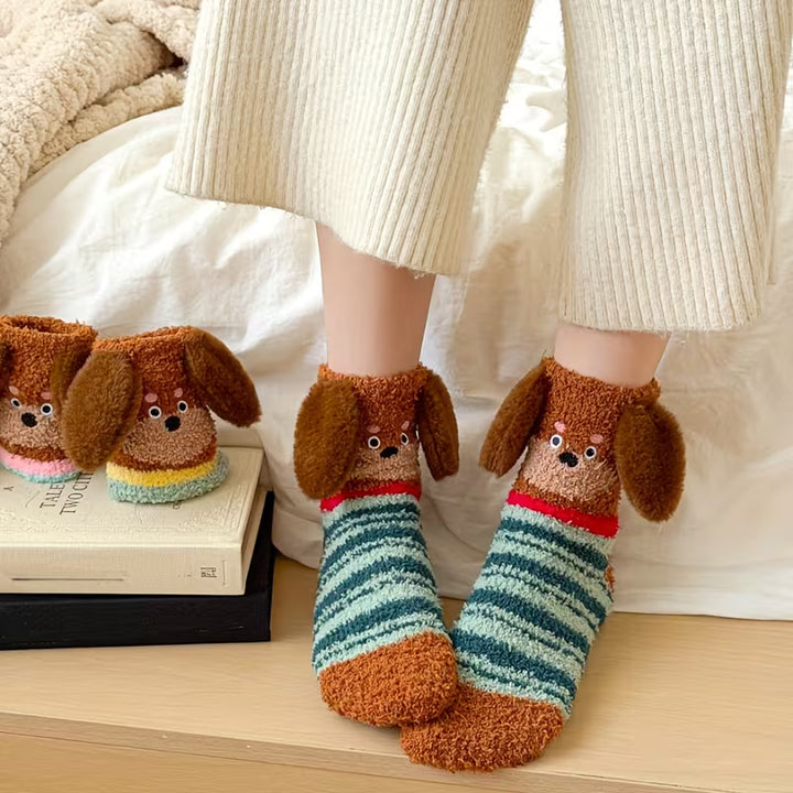 Milo Sherpa Puppy Socks