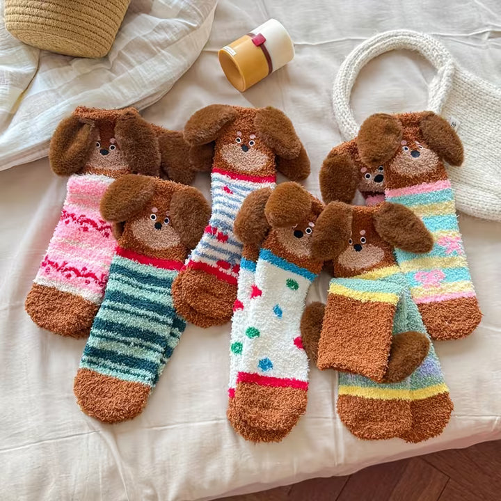 Milo Sherpa Puppy Socks