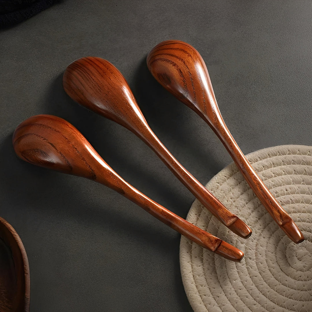 Yora Walnut Wood Spoons