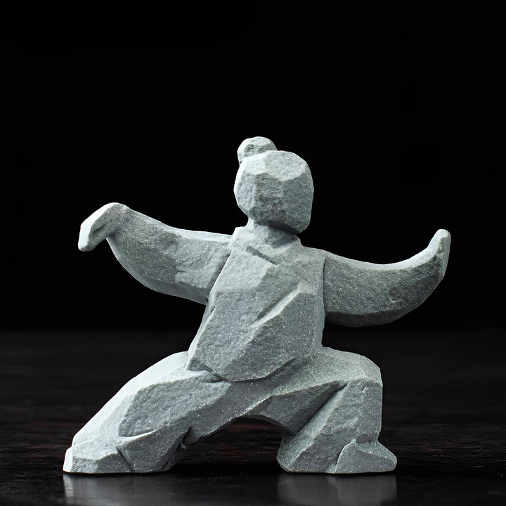 Wushu Flow Stone Figurines