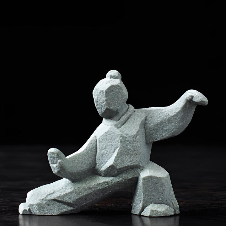 Wushu Flow Stone Figurines