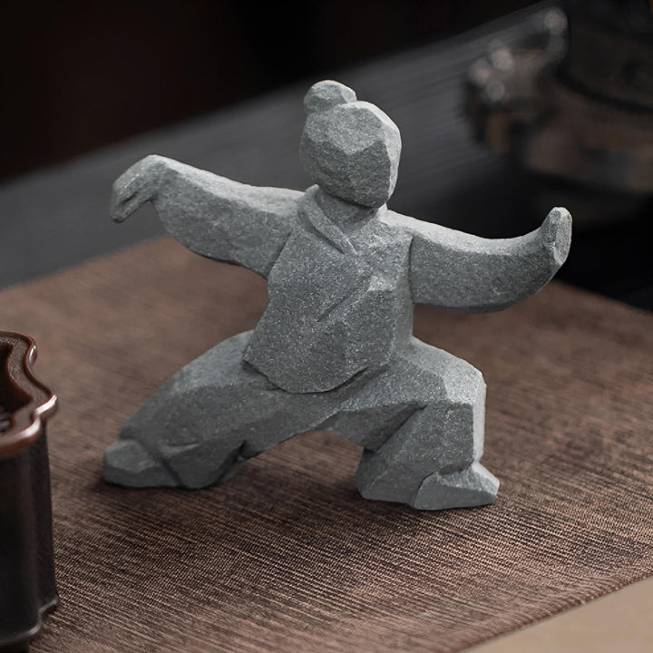 Wushu Flow Stone Figurines