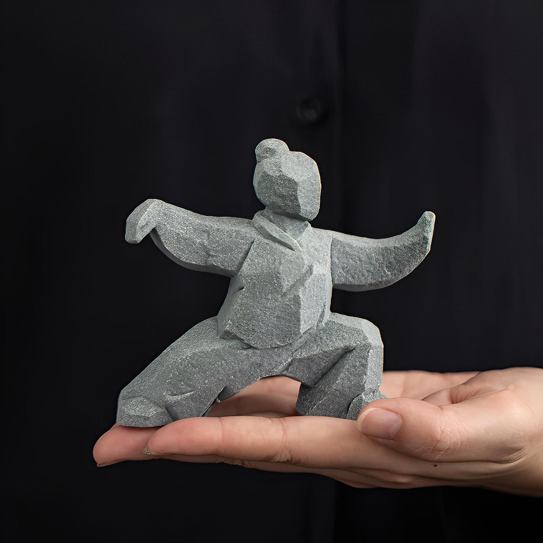 Wushu Flow Stone Figurines