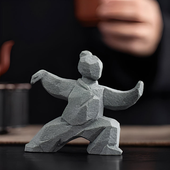 Wushu Flow Stone Figurines