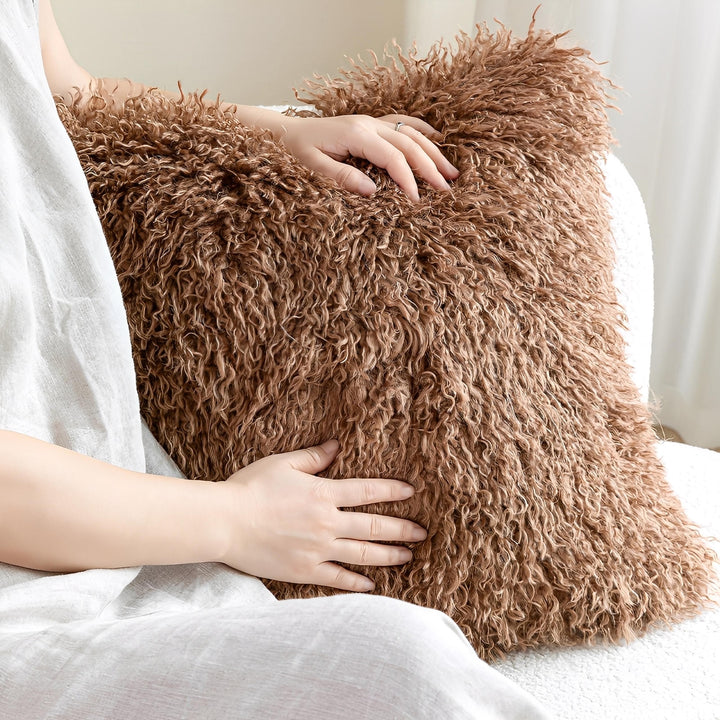 Mira Plush Pillow Cover