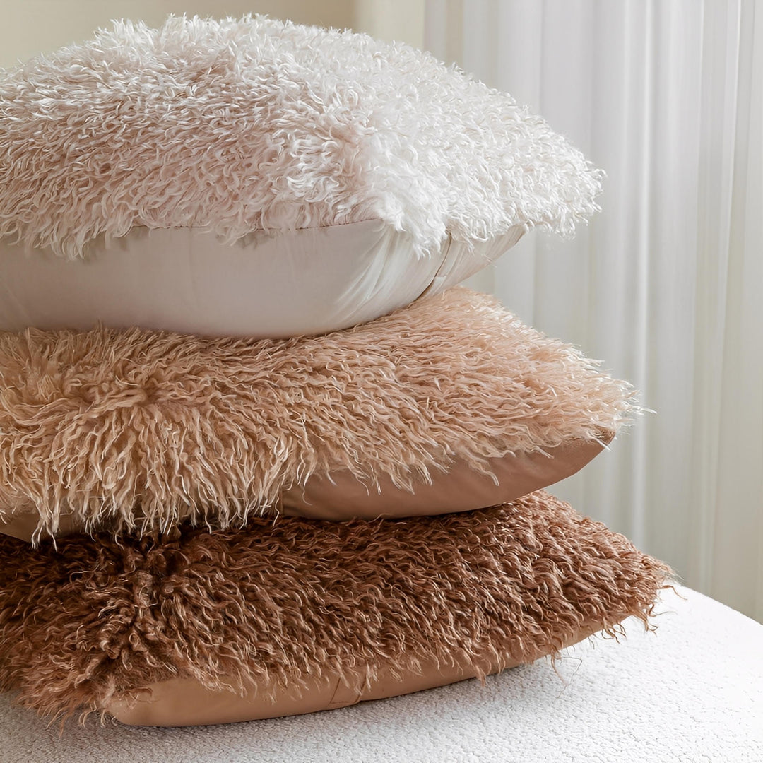 Mira Plush Pillow Cover