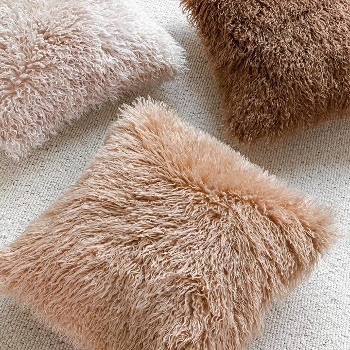 Mira Plush Pillow Cover
