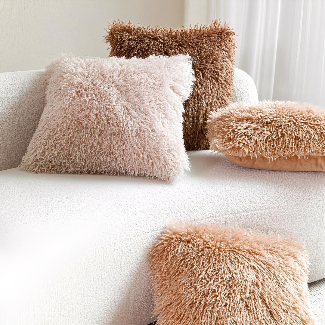 Mira Plush Pillow Cover
