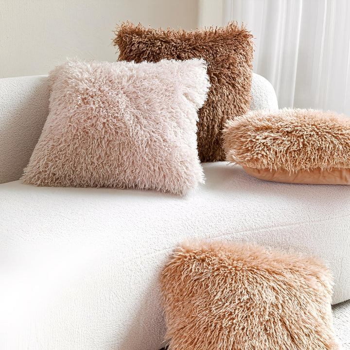 Mira Plush Pillow Cover