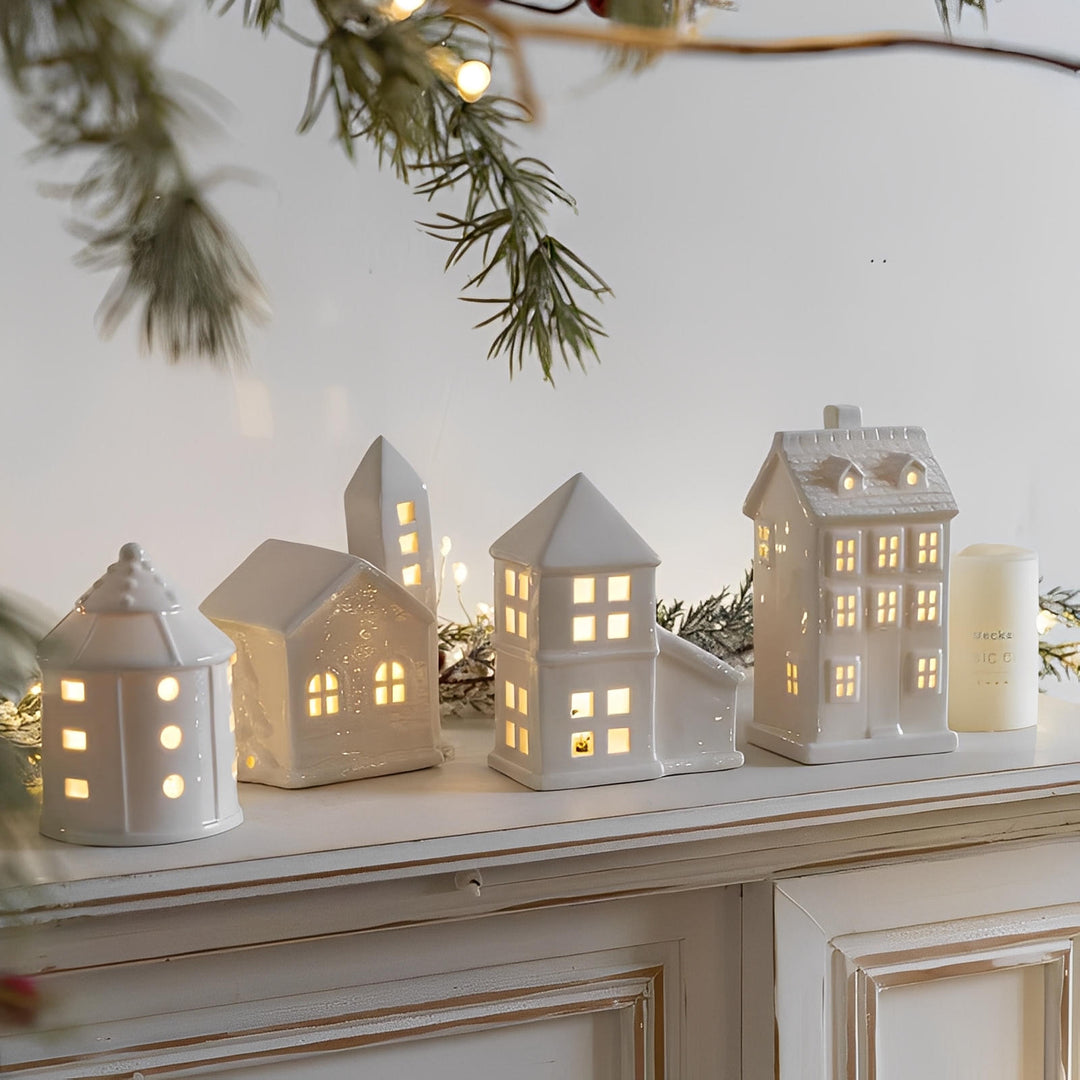 Dale Ceramic Tealight Village