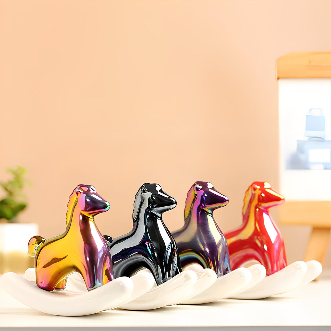 Chibi Rocking Pony Figurines