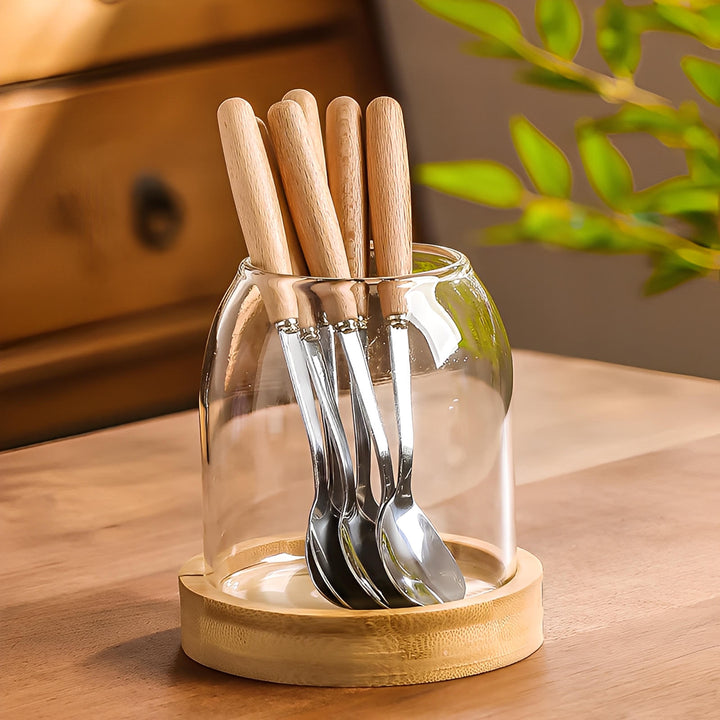 Isak 6-Piece Acacia Utensil Set
