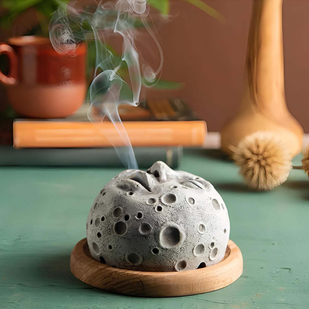 Lunar Moon Incense Holder