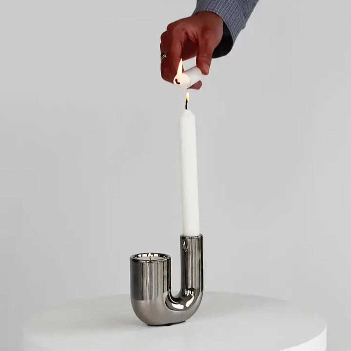 Arcus Dual Candle Holder