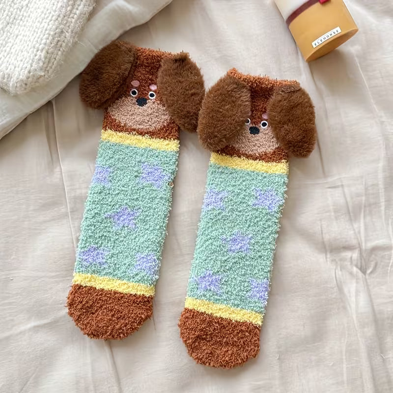 Milo Sherpa Puppy Socks