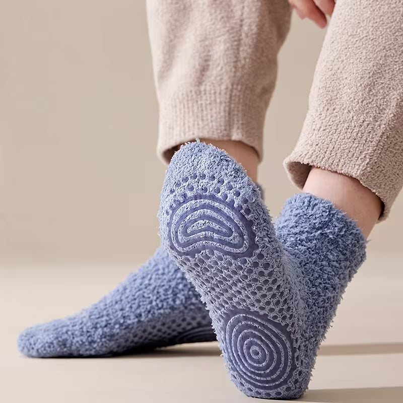 Men's Bear Paw Slipper Socks