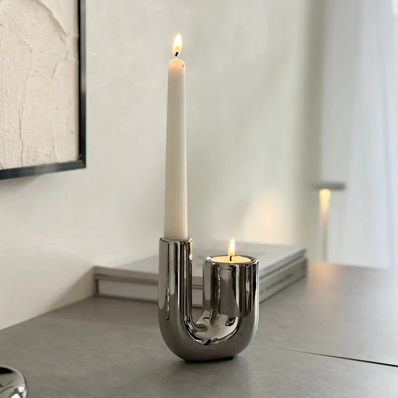 Arcus Dual Candle Holder