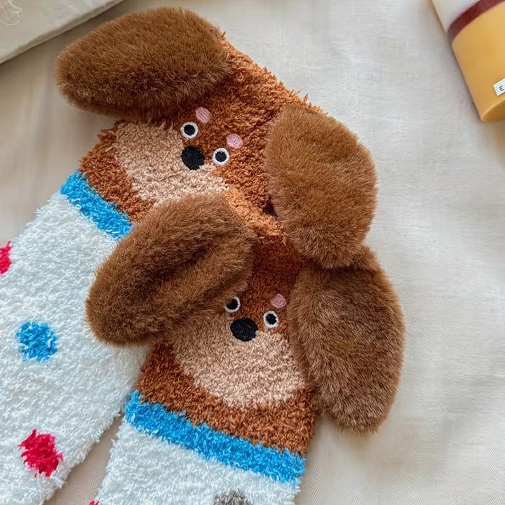 Milo Sherpa Puppy Socks