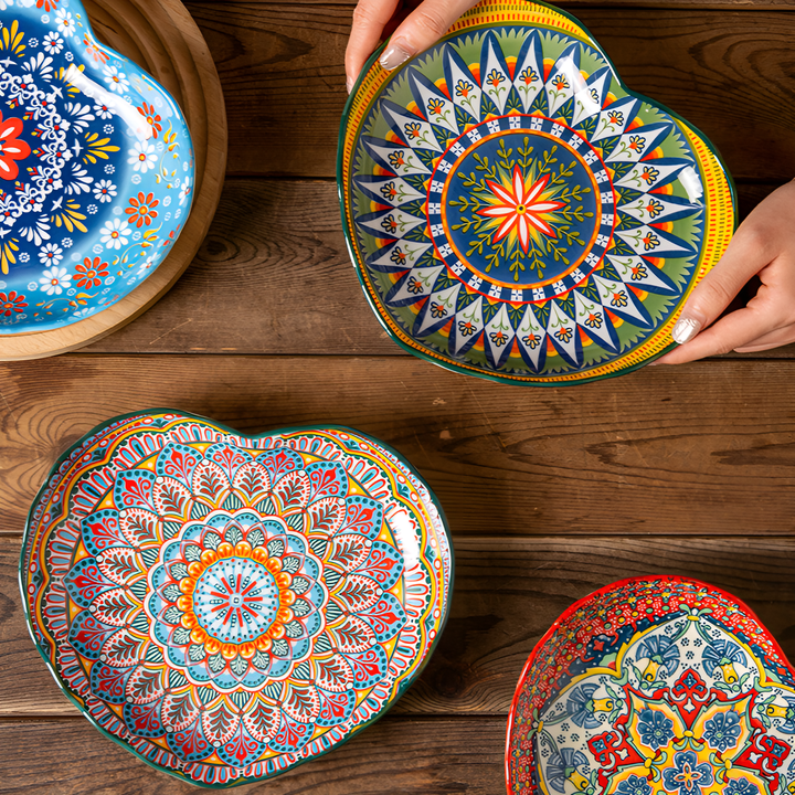Mirelle Heart Deep Plates