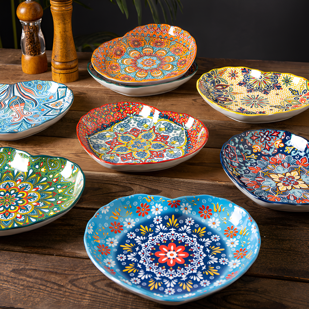 Mirelle Heart Deep Plates