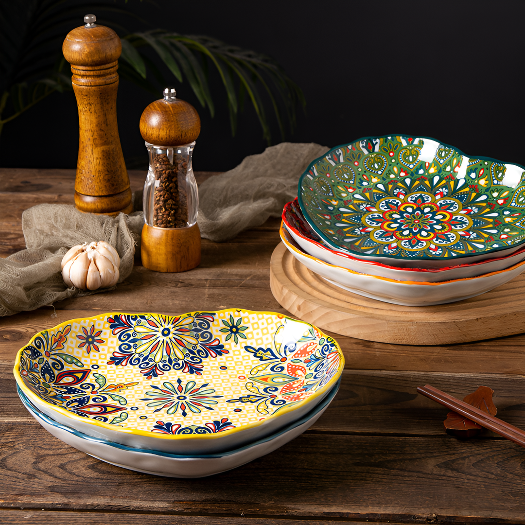 Mirelle Heart Deep Plates