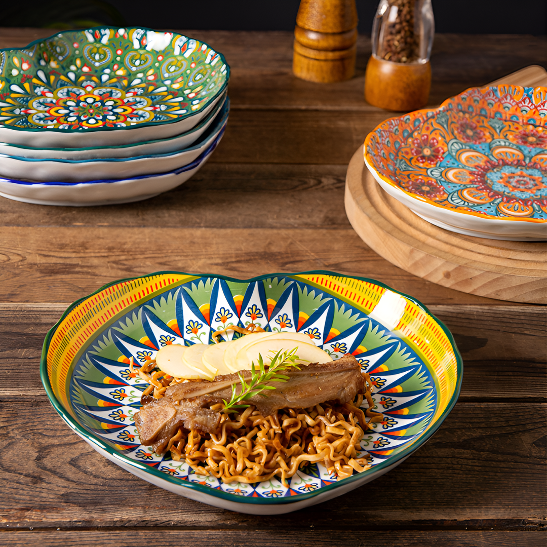 Mirelle Heart Deep Plates