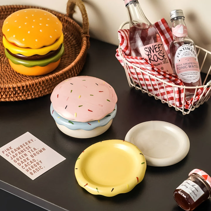 Joe's Ceramic Burger Plates