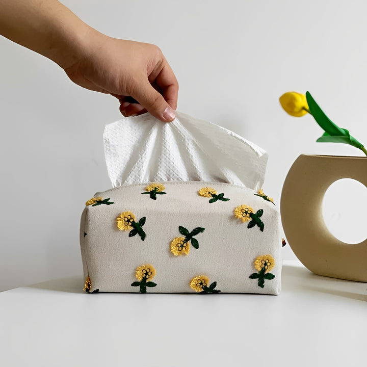 Daisy Bloom Tissue Cover