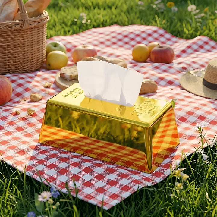 Sterling Gold Tissue Box