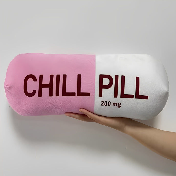 Chill Pill Throw Pillow