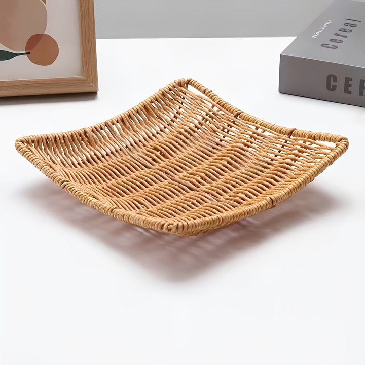 Noelie Rattan Display Tray